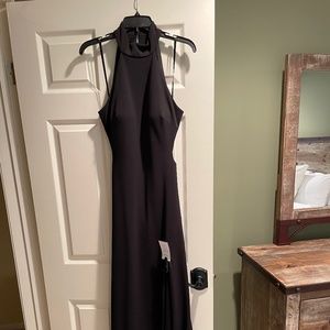 Black Aqua Gown